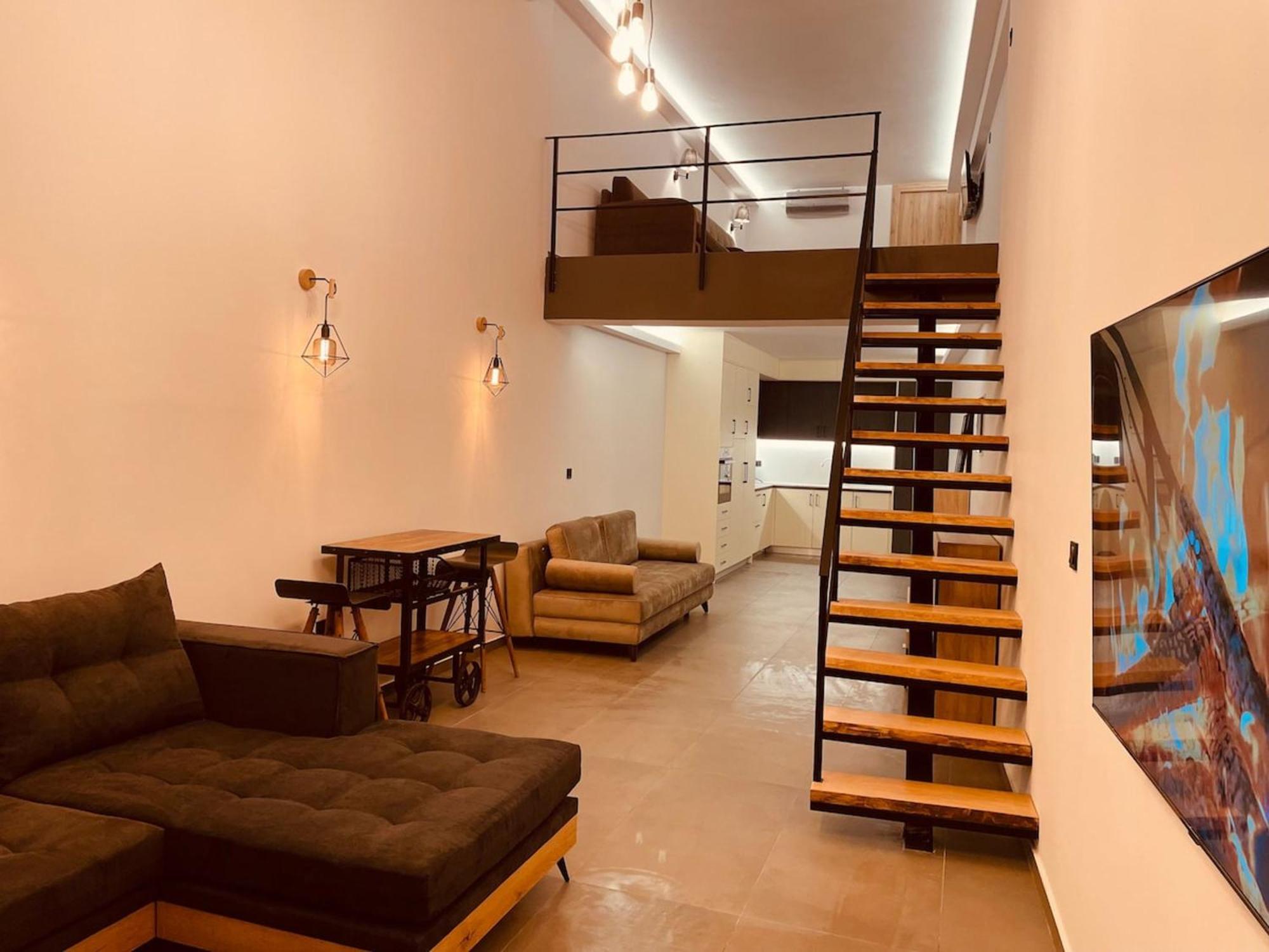 Loft Athens -Nomad Friendly # Superhost Hub# Apartment Bagian luar foto