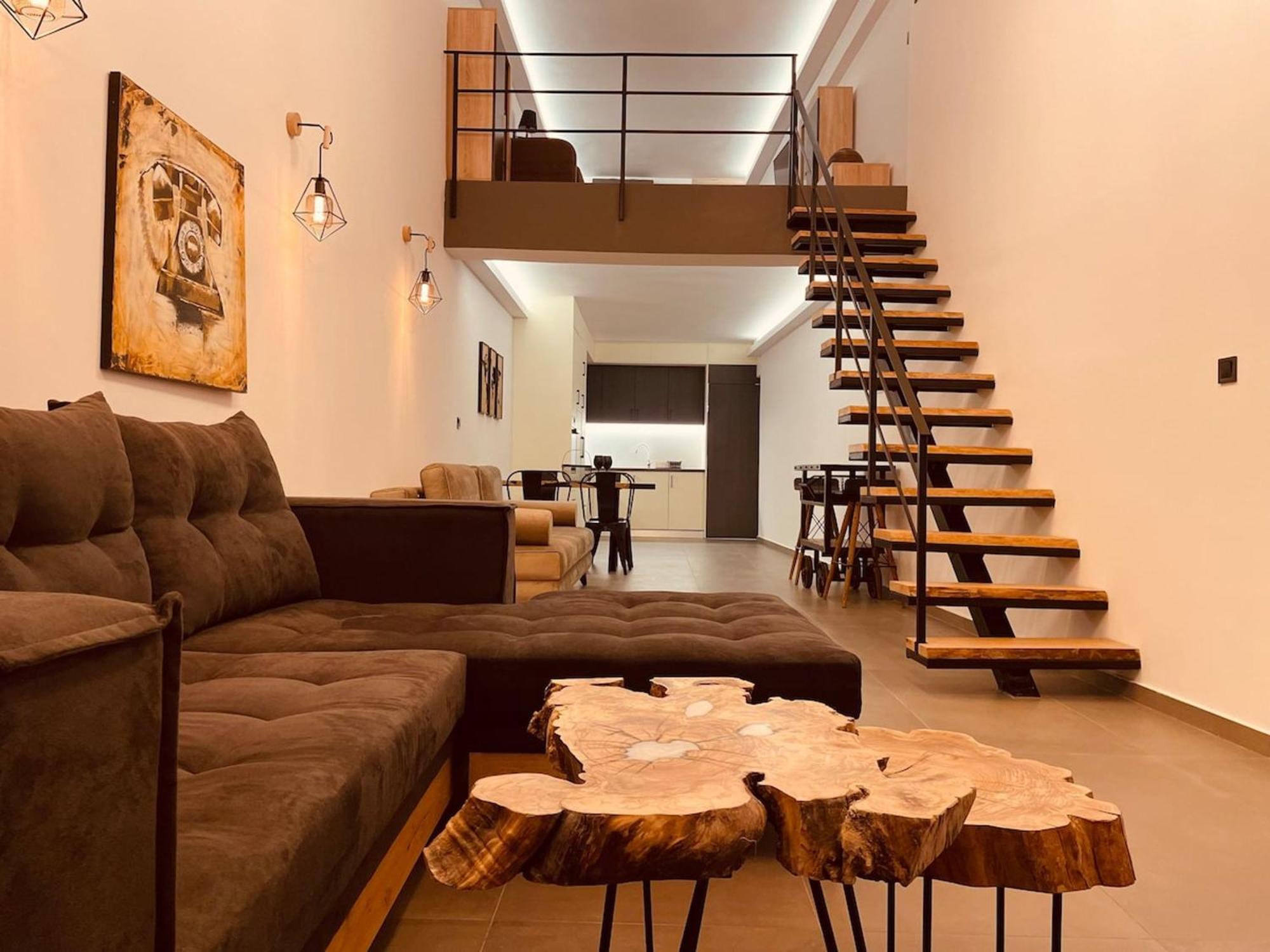 Loft Athens -Nomad Friendly # Superhost Hub# Apartment Bagian luar foto