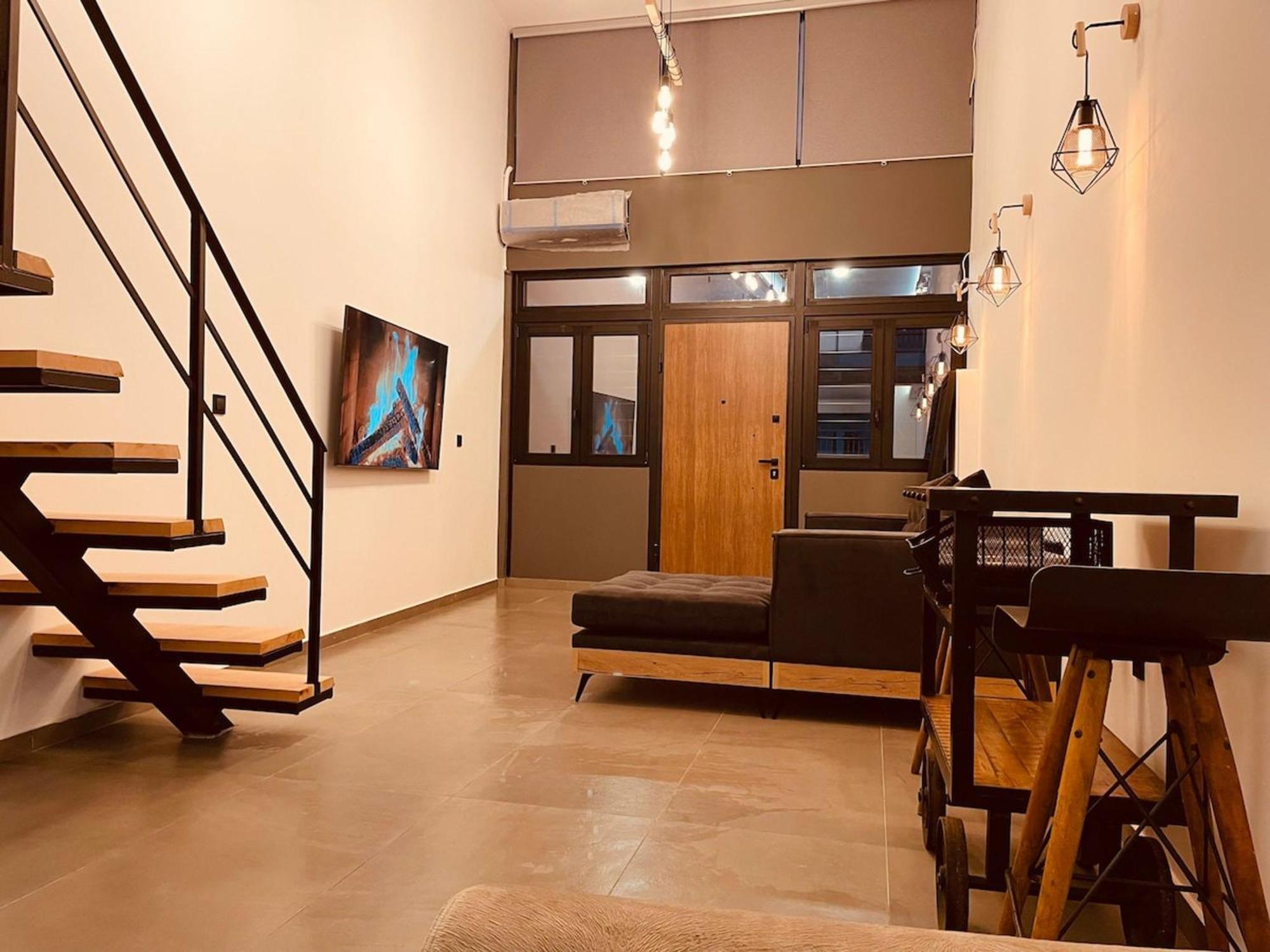 Loft Athens -Nomad Friendly # Superhost Hub# Apartment Bagian luar foto